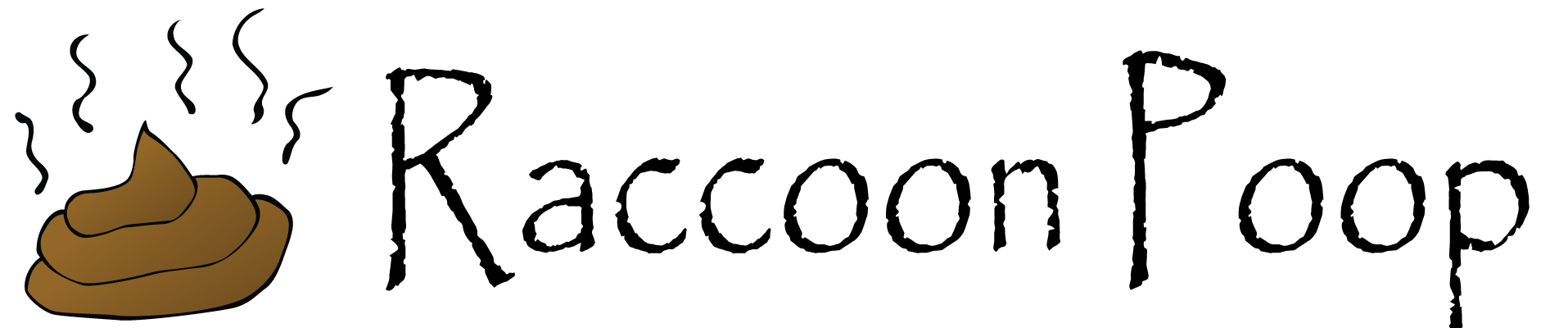 Raccoon Poop Logo